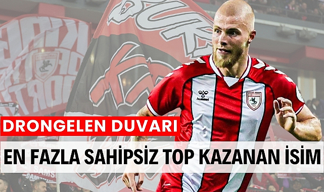 Drongelen Süper Lig'in ilk haftasında en fazla sahipsiz top kazanan isim oldu
