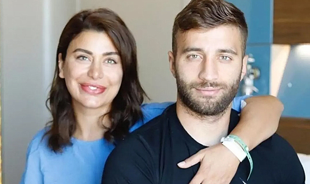 Ebru Şancı gelinlikle poz verdi! Yaş yorumuna kocası Alpaslan Öztürk dayanamadı