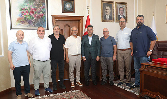 Gazetecilerden Başkan Doğan'a ziyaret