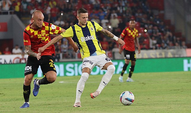 Göztepe - Fenerbahçe mücadelesi 2-2