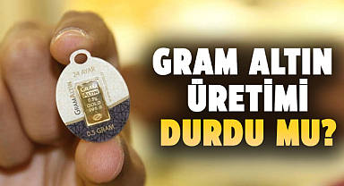 Gram altın üretimi ile ilgili çarpıcı iddia!