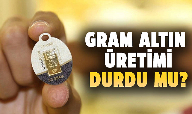 Gram altın üretimi ile ilgili çarpıcı iddia!