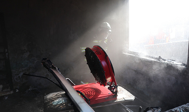 Havza’da müstakil evde yangın paniği