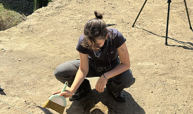 İkiztepe Höyüğü'nde dokumacılık izleri