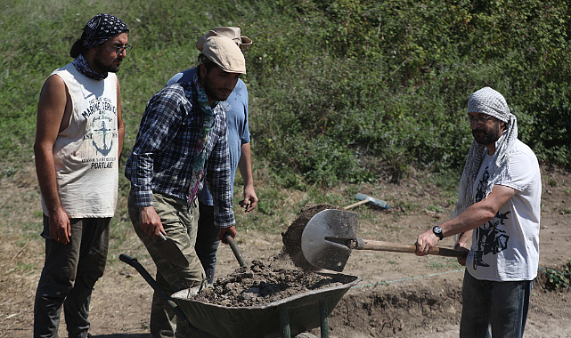 İkiztepe Höyüğü’ndeki kazı çalışmaları yeniden başladı