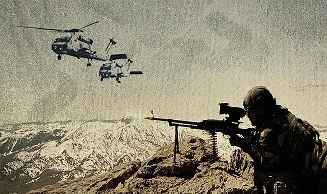 Irak'ın kuzeyinde 9 terörist etkisiz hale getirildi