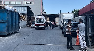 İş yerinde feci kaza: 1 ölü, 1 yaralı