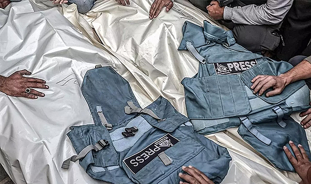 İsrail Gazze’de gazeteci Tamim Ebu Muammer ve Abdullah el Suveyşi öldürdü