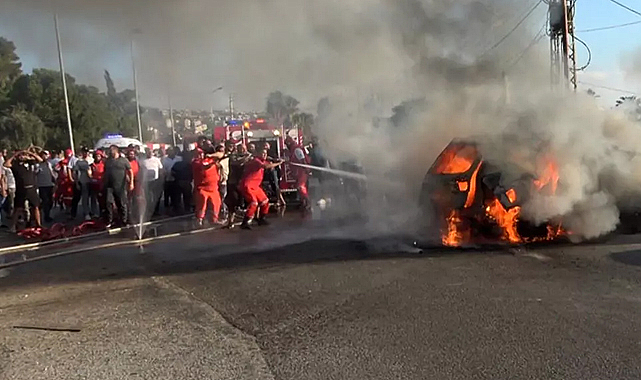İsrail Lübnan'a füzeli saldırı düzenledi