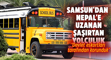 Kadir Mert'in Samsun'dan Nepal'e macera dolu yolcuğunu