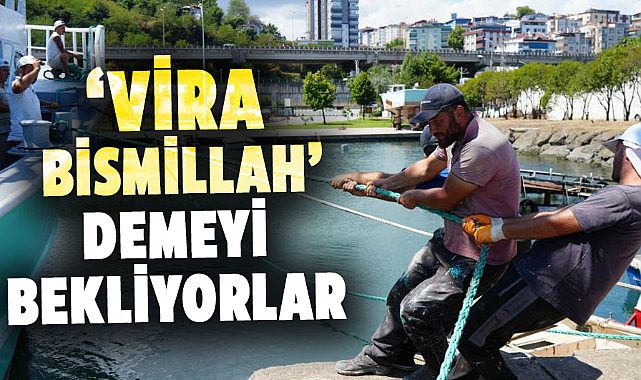 Karadenizli balıkçılar sezon hazırlıklarını sürdürüyor