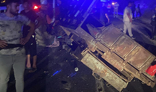 Mardin'de korkunç kaza! 2 kişi öldü