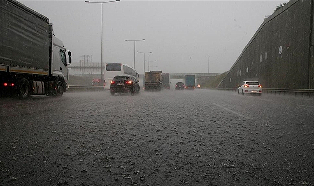 Meteoroloji’den Ege ve Batı Karadeniz için sağanak uyarısı