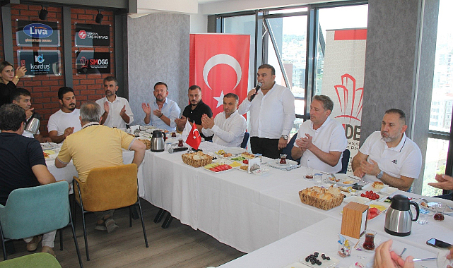 Mustafa Candal SİMDER'in konuğu oldu