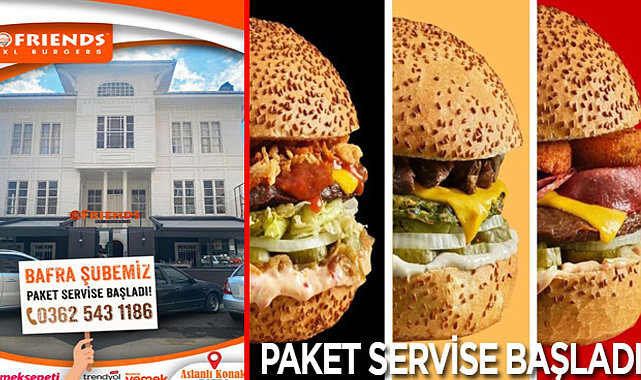 My Friends Bafra'da kapılarını açtı