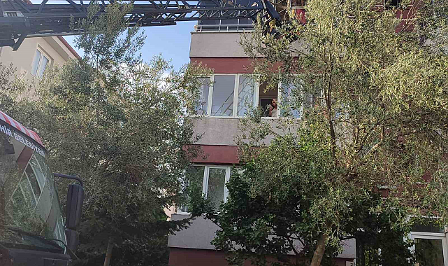 Ocakta unutulan yemek paniğe sebep oldu