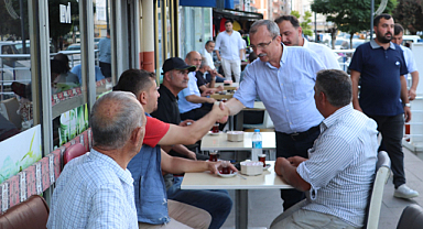 Orhan Kırcalı'dan Havza'ya ziyaret