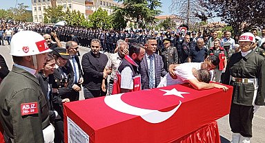 Pençe kilit şehidi son yolculuğuna uğurlanıyor