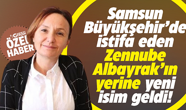 Samsun Büyükşehir'de Albayrak'ın yerine yeni Genel Sekreter Yardımcısı atandı