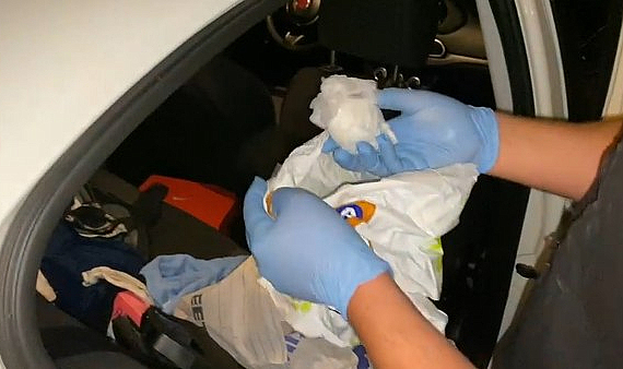 Samsun’da 1 kilo metamfetamin ele geçirildi