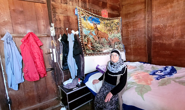 Samsun’da 120 yıllık ahşap evde yalnız bir yaşam mücadelesi
