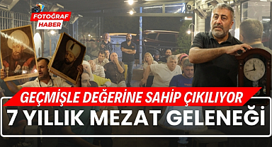 Samsun'da 7 yıldır süregelen mezat geleneği