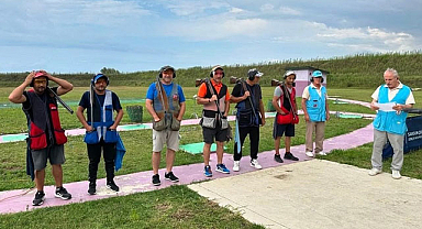 Samsun'da atıcılık turnuvasında 32 sporcu ter döktü