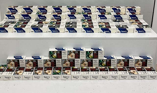 Samsun'da binlerce makaron ele geçirildi