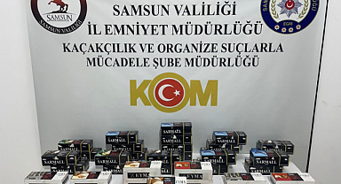 Samsun’da binlerce makaron ele geçirildi