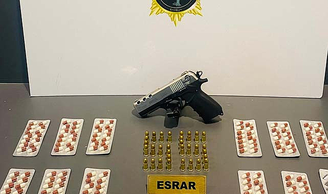 Samsun’da eş zamanlı baskın! 5 gözaltı