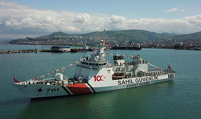 Samsun'da sahil güvenlik gemileri halka açılıyor