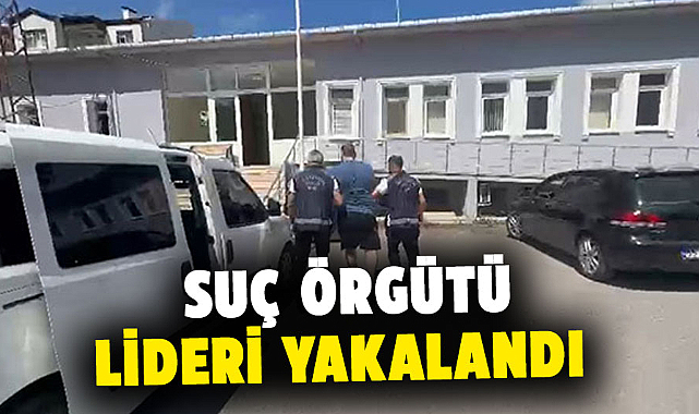 Samsun'da suç örgütü lideri yakalandı