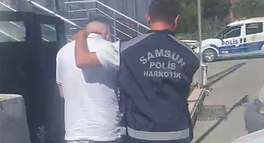 Samsun'da uyuşturucu taciri yakalandı 