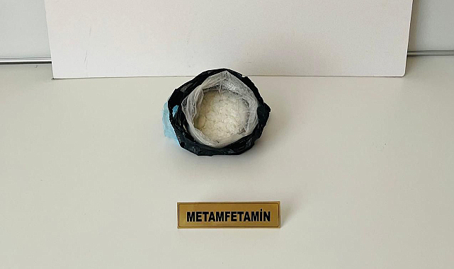 Samsun'da yarım kilogramdan fazla metamfetamin ele geçirildi