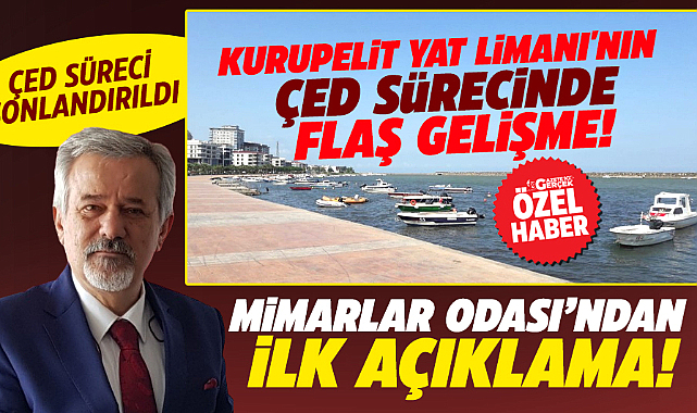 Samsun Mimarlar Odası'ndan yat limanı projesinin ÇED sürecinin sonlanmasına ilişkin açıklama