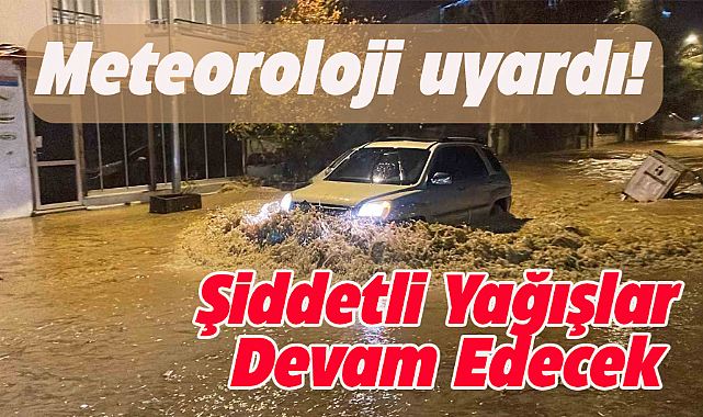 Samsun'un doğusu ve batısı için gök gürültülü sağanak yağış uyarısı