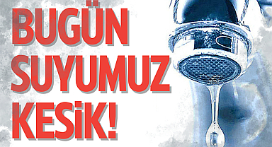 Samsun'un o ilçelerinde sular kesik!