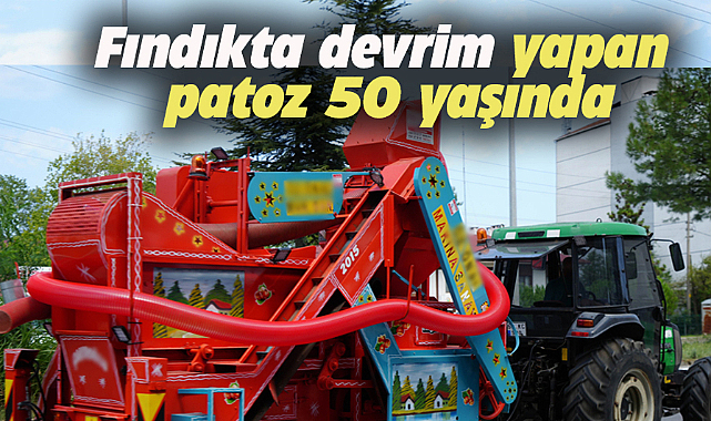 Samsun'un Terme ilçesinden dünyaya yayılan bir buluş patoz