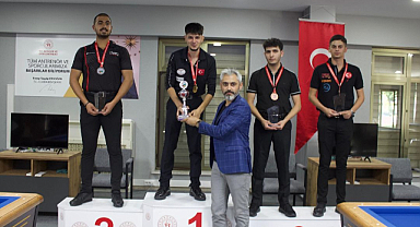 Samsunlu sporcu Türkiye ikincisi oldu