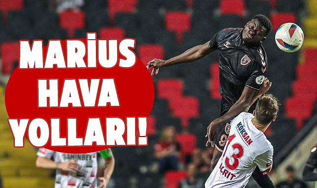 Samsunspor'da Marius Mouandilmadji umutlandırdı