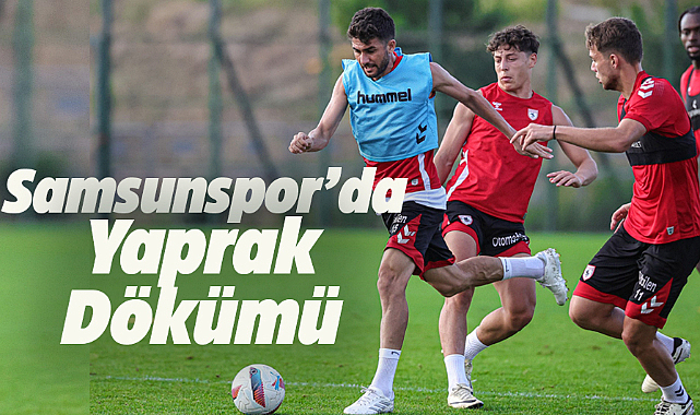 Samsunspor'da oyuncu kayıpları sürüyor