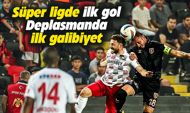 Samsunspor Gaziantepspor'u 1-0 yendi