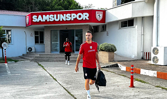 Samsunspor, Hatayspor maçı için yola çıktı