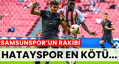 Samsunspor'un rakibi Hatayspor evinde en kötü defans yapan takım