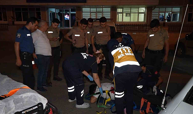 Silahlı saldırıya uğradı, ağır yaralı olarak emniyete sığındı