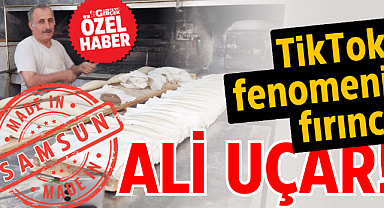 TikTok fenomeni fırıncı Ali Uçar! Made in Samsun
