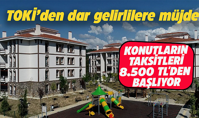 TOKİ dar gelirliler için konut satışlarına başladı