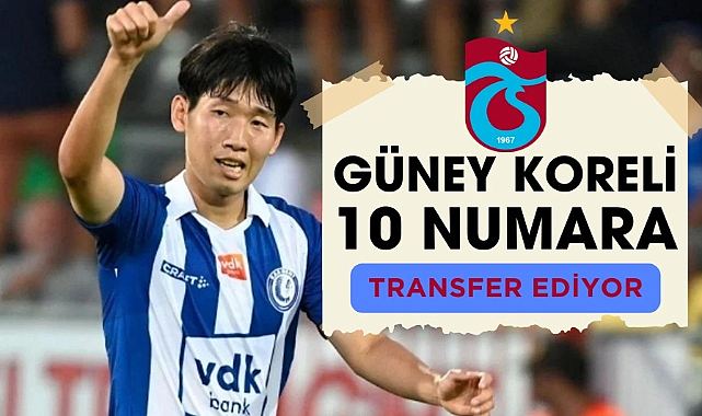 Trabzonspor, Güney Koreli Hyun-Seok Hong'u transfer ediyor