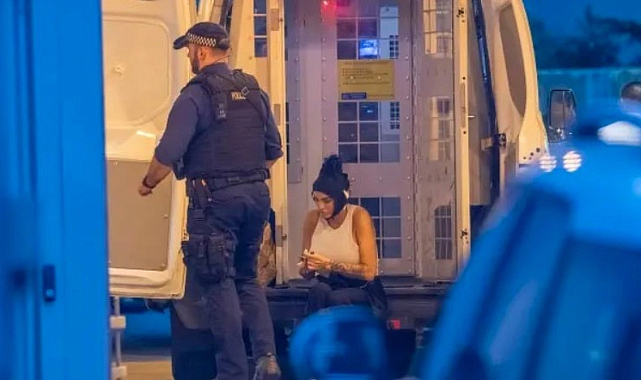 Türkiye dönüşü gözaltına alınan ünlü model