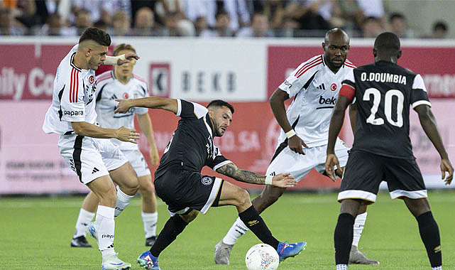 UEFA Avrupa Ligi'nde  Lugano: 3 - Beşiktaş: 3 